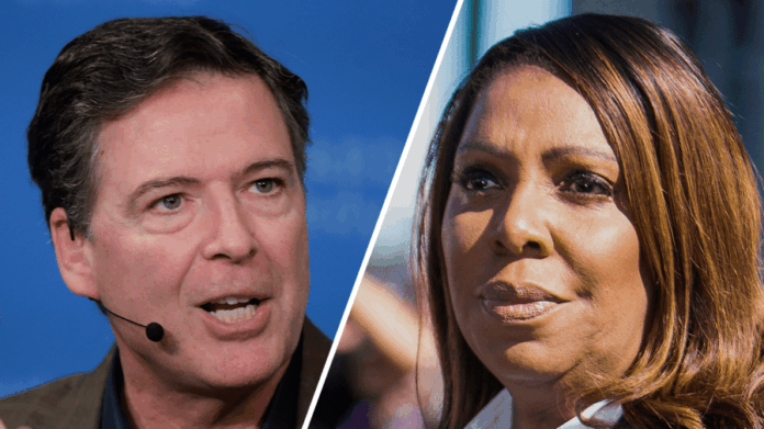 doj-appeals-dismissal-of-cases-against-trump-foes-james-comey,-letitia-james