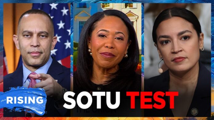 dozens-of-dems-boycotting-state-of-the-union;-jeffries-urges-restraint 