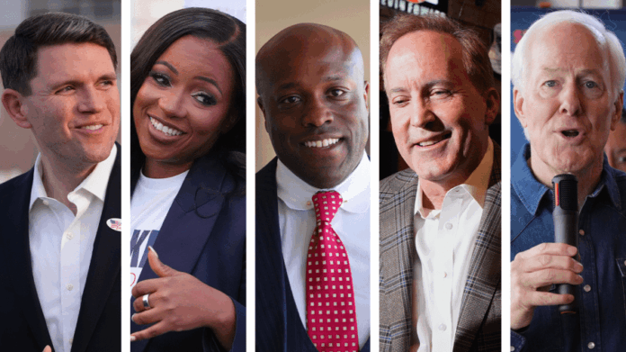 poll:-talarico,-paxton-hold-slim-edge-heading-into-tuesday-primary