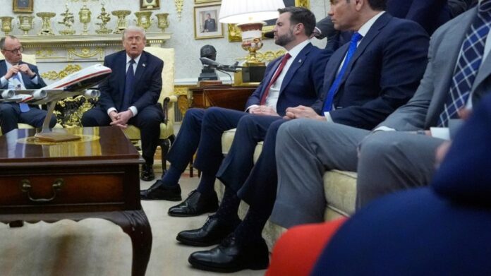 trump-confirms-giving-officials-dress-shoes:-‘i-don’t-want-my-cabinet-members-wearing-sneakers’