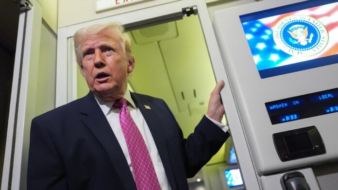 first-look-at-trump’s-library:-miami-skyscraper-with-ballroom,-golden-statue,-even-aircraft