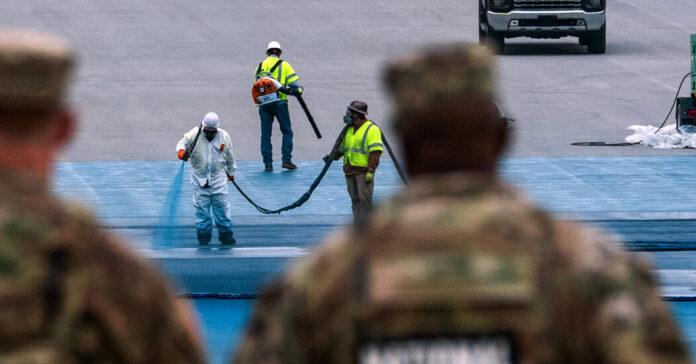 reflecting-pool-repairs-appear-uneven-and-behind-schedule,-officials-say