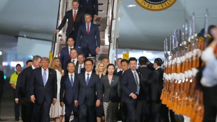 trump-lands-in-china:-meeting-of-the-dueling-superpowers