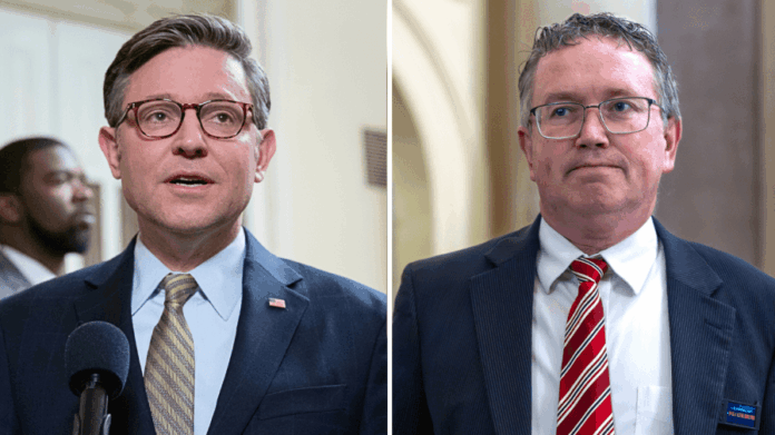 speaker-johnson-says-massie-was-a-‘thorn-in-my-side-for-a-long-time’