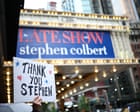 ‘he-made-us-laugh-and-he-never-flinched’:-america-says-goodbye-to-the-late-show-and-stephen-colbert