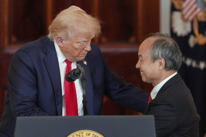 japanese-megacorp-softbank-donates-$50m-to-trump’s-presidential-library