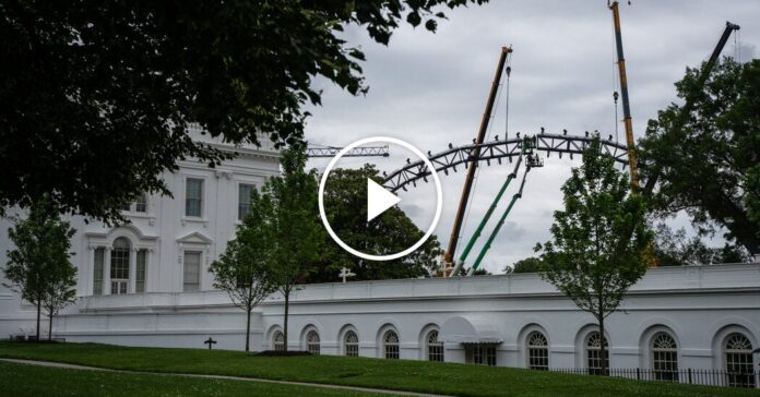 ufc.-arena-takes-shape-on-white-house-lawn