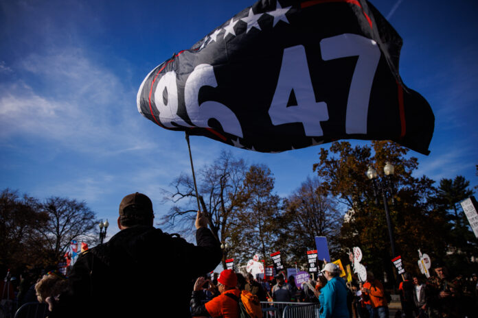 anti-trump-group-can-keep-flying-‘86-47’-flag-near-national-mall,-judge-rules