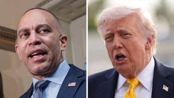 jeffries-questions-possible-iran-ceasefire:-trump-has-said-deal-is-close-’38-or-39-different-times’