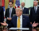 trump-says-five-people-arrested-as-he-again-blames-‘vandals’-for-reflecting-pool-damage-without-giving-evidence-–-live