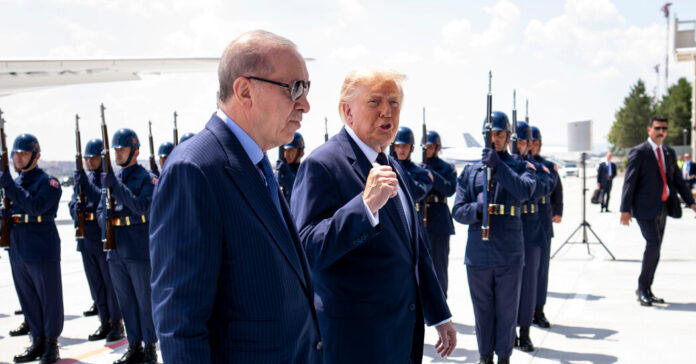 trump’s-arrival-in-turkey-for-nato-summit-adds-drama-and-spectacle